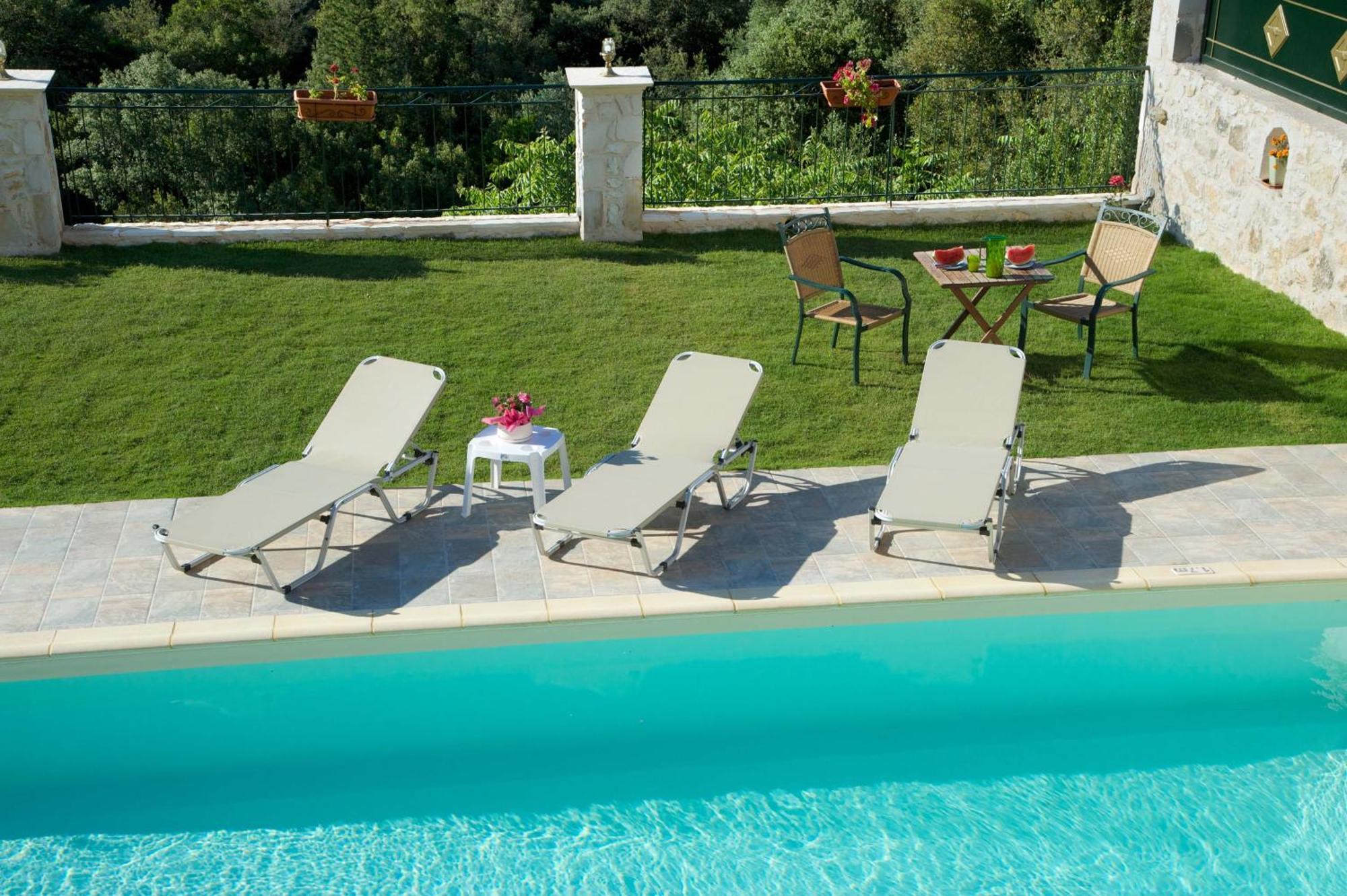 Superb Villa With Private Pool Peaceful Location Sami  Luaran gambar